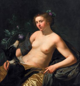 An allegory of the sense of smell, by Jan van Bijlert