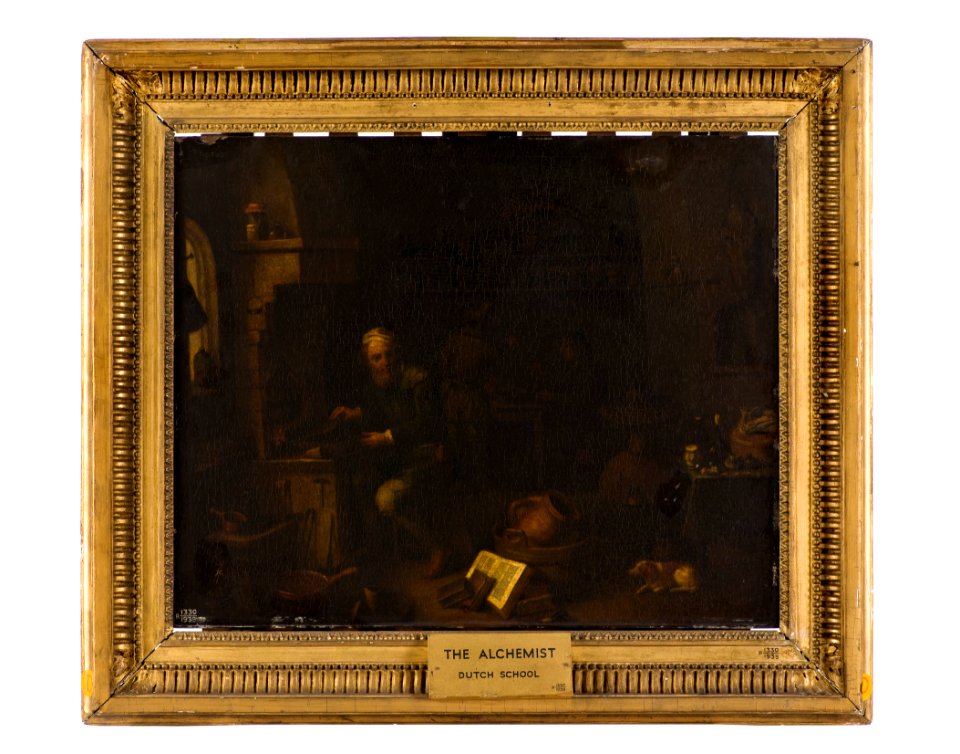An alchemist (framed) Wellcome L0047051