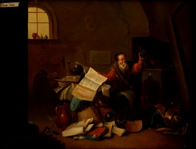 An alchemist in his laboratory. Wellcome L0076242