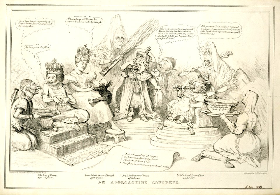 An approaching Congress (BM 1868,0808.9473)