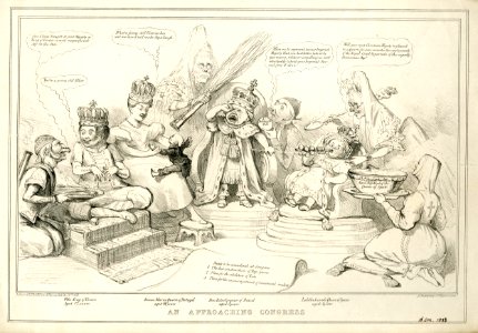 An approaching Congress (BM 1868,0808.9473)