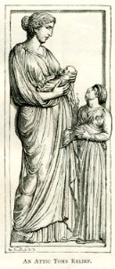An attic tomb relief - Mahaffy John Pentland - 1890