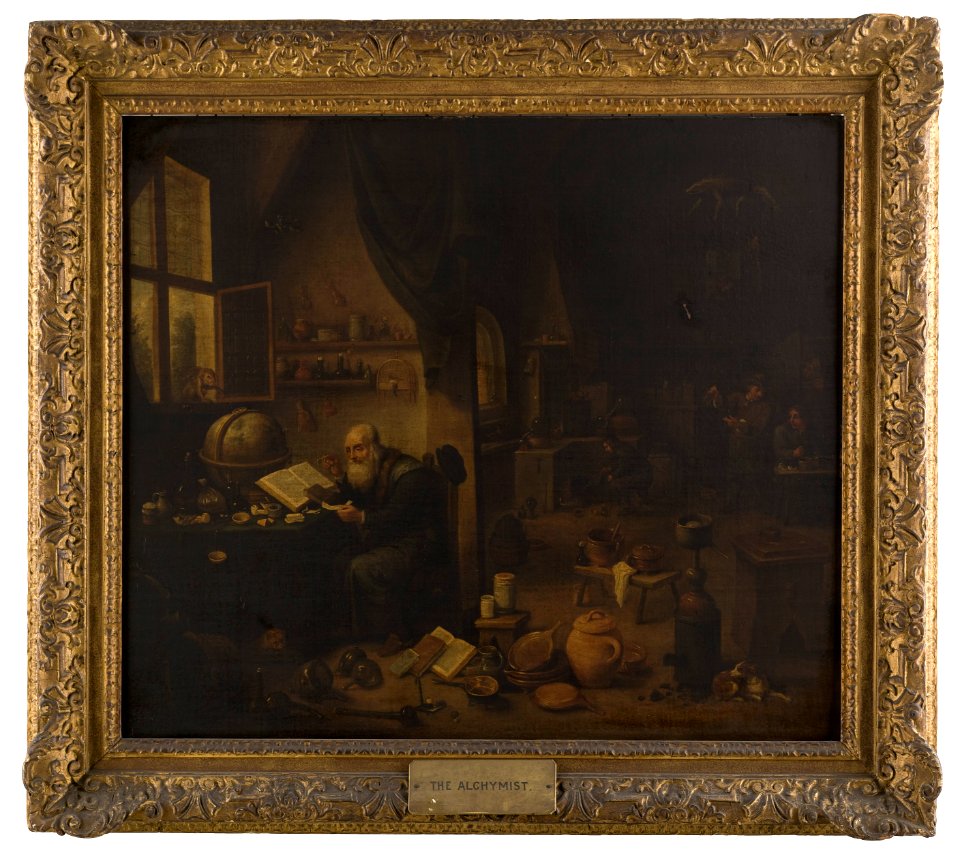 An alchemist in his laboratory. Wellcome L0049849
