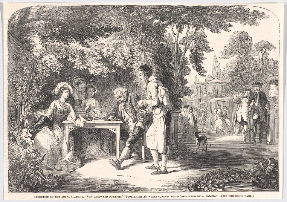 An Awkward Position, from the Illustrated London News MET DP861607