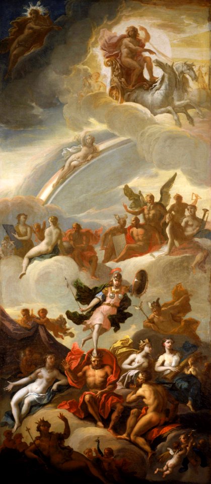 An Allegory of Apollo and Minerva as Wisdom and the Arts RMG BHC0992