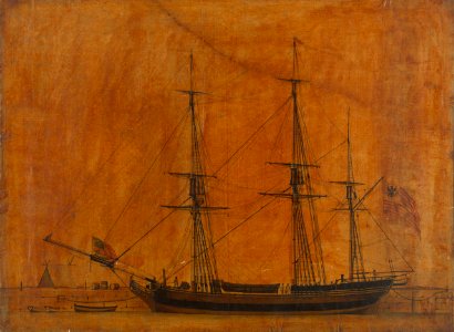 An American Naval Sloop ca.1794 RMG PY8449