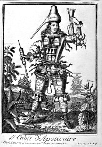 An Arcimboldesque figure made up of components relating to a Wellcome L0003372