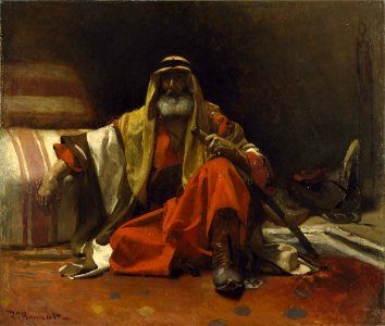 An Arab Sheik Bonnat