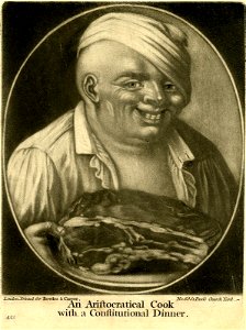 An Aristocratical Cook with a Constitutional Dinner (BM 1874,0613.2675)
