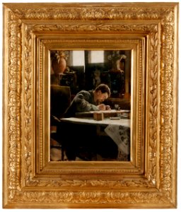 An Artist Drawing. Victor Andrén (Ivar Nyberg) - Nationalmuseum - 18371