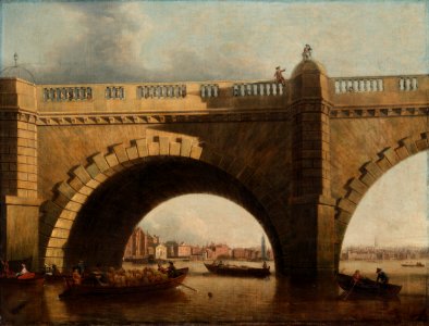 An Arch of Westminster Bridge, London P496
