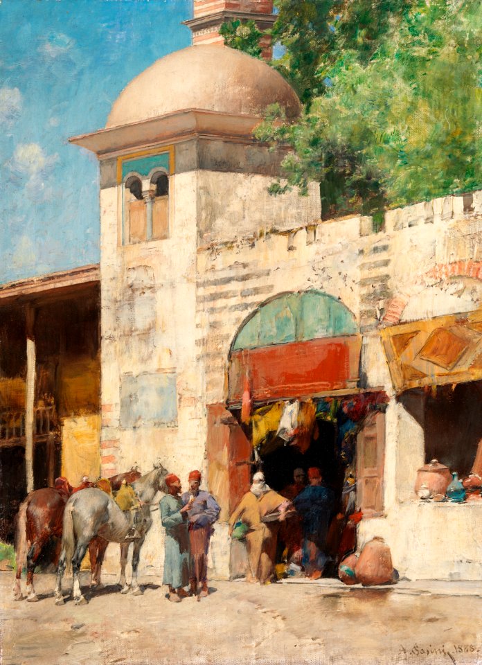 An Eastern Scene P5715