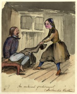 An awkward predicament (Icelandic custom) LCCN2004662124