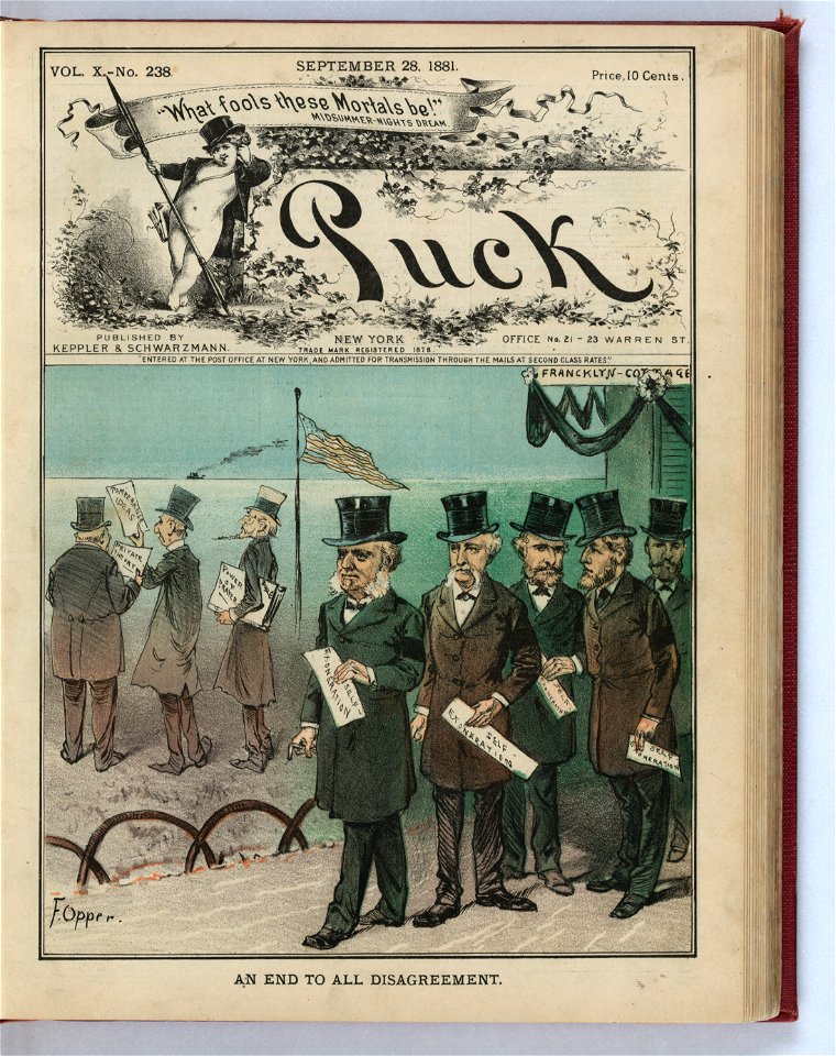An end to all disagreement - F. Opper. LCCN2012647288