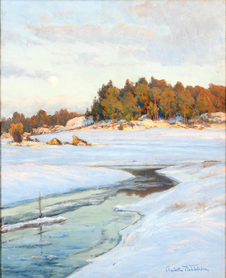 An Evening in March (Charlotte Wahlström) - Nationalmuseum - 18640