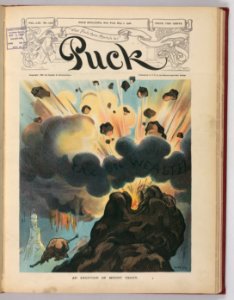 An eruption of Mount Teddy - Keppler. LCCN2011645837