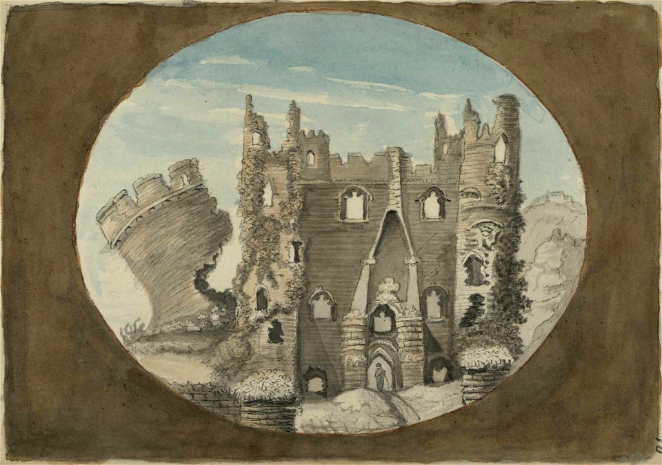 An inner part of Caerphilly Castle (1205512)
