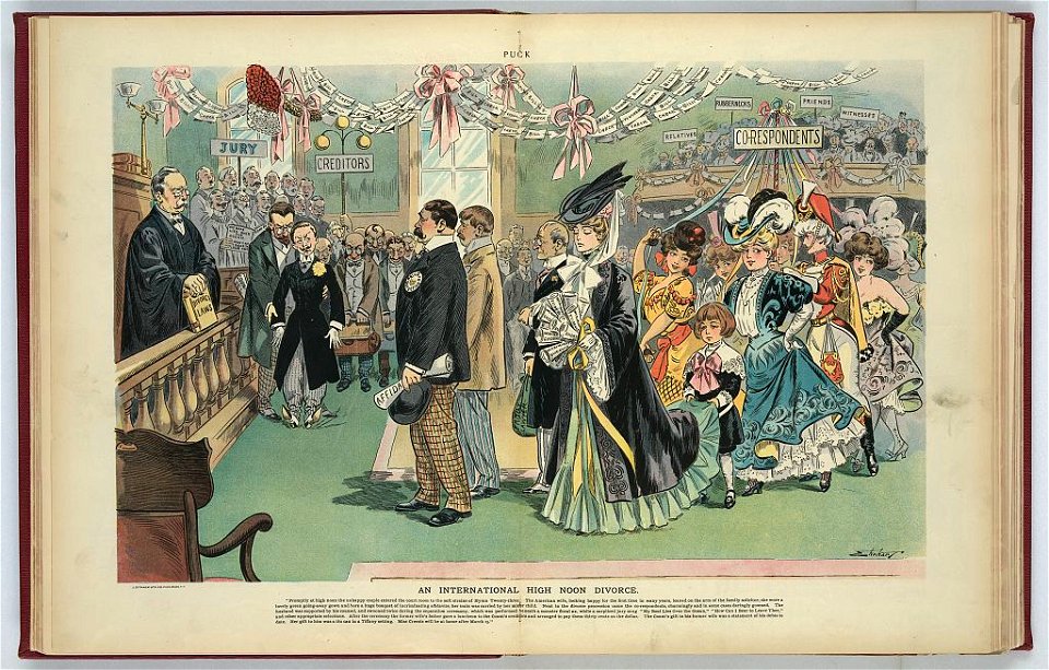 An international high noon divorce - Ehrhart. LCCN2011645820