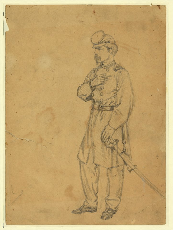 An officer of infantry, U.S.V. LCCN2004661544