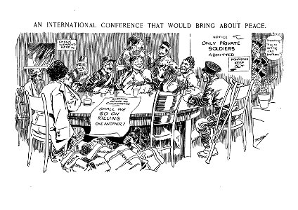 An international conference that would bring about peace. - Luther D. Bradley