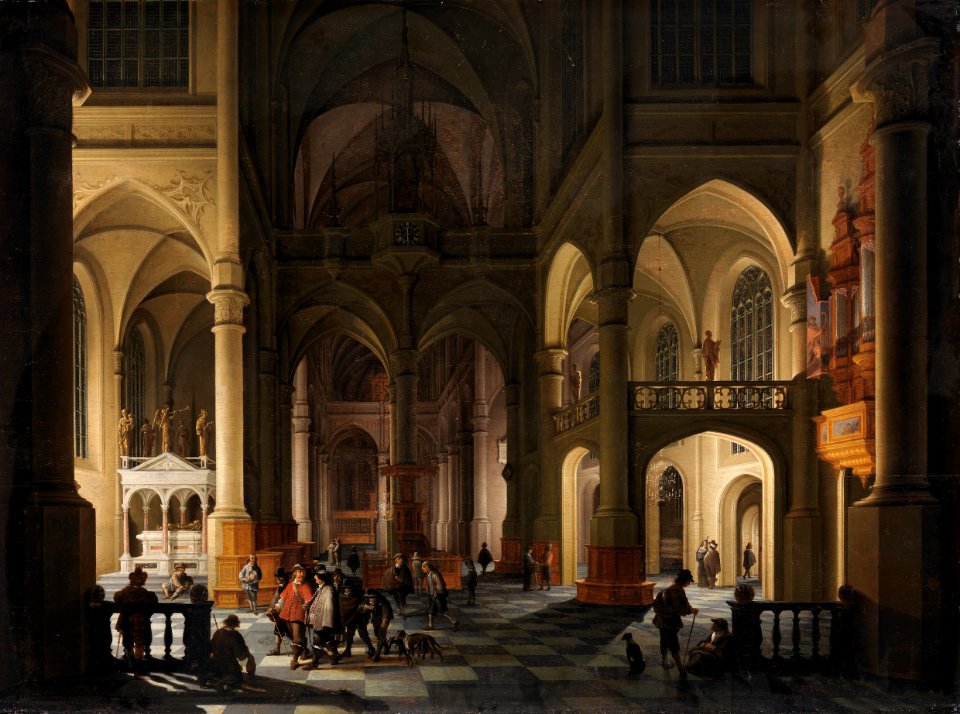 An Interior of a Church P1845