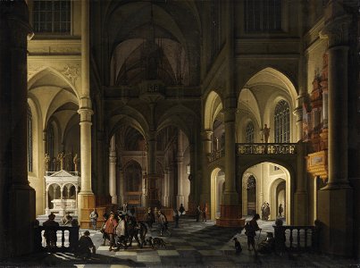 An Interior of a Church P1845