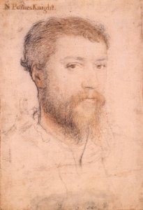 An unidentified man (2) by Hans Holbein the Younger