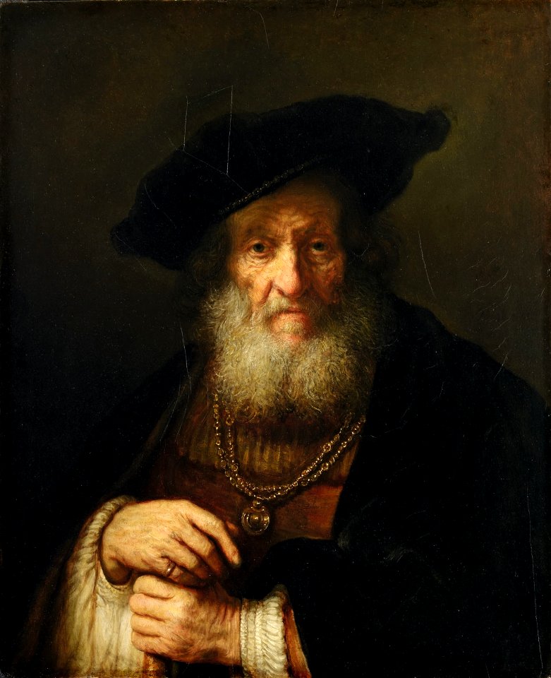 An old man in rich costume (possibly Boas), Rembrandt van Rijn, 1643, Woburn Abbey