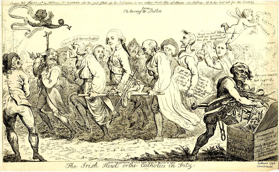 An Irish howl or the Catholics in Fitz! (BM 1868,0808.6423)