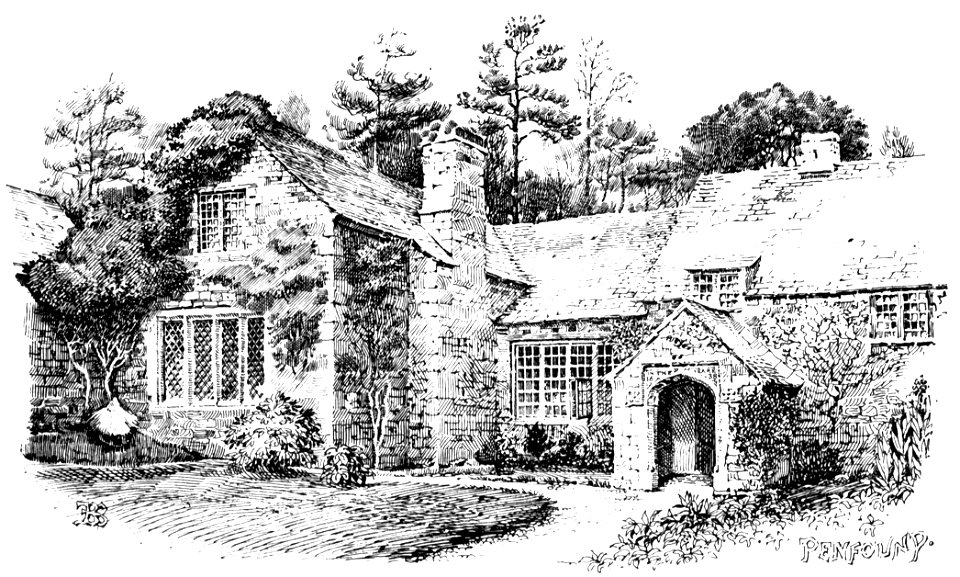 An old English home (An Old English Home and Its Dependencies)