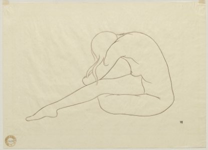 Ananda K. Coomaraswamy (Ceylonese, 1877-1947) - Nude Woman - 1926.32 - Cleveland Museum of Art