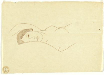 Ananda K. Coomaraswamy (Ceylonese, 1877-1947) - Reclining Nude Woman - 1926.35 - Cleveland Museum of Art