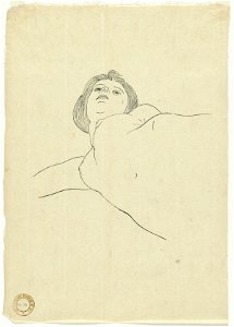 Ananda K. Coomaraswamy (Ceylonese, 1877-1947) - Reclining Nude Woman - 1926.39 - Cleveland Museum of Art