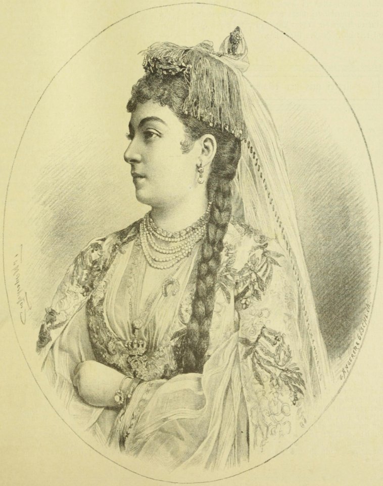 Anastasia Kielmansegg-Lebedeff, ca. 1891