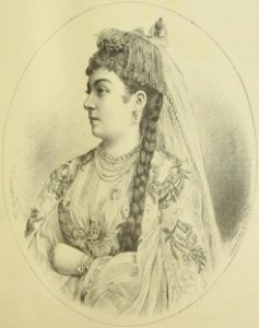 Anastasia Kielmansegg-Lebedeff, ca. 1891