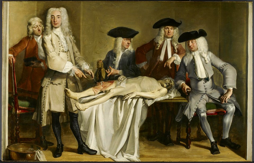 Anatomische les van dr. Willem Röell
