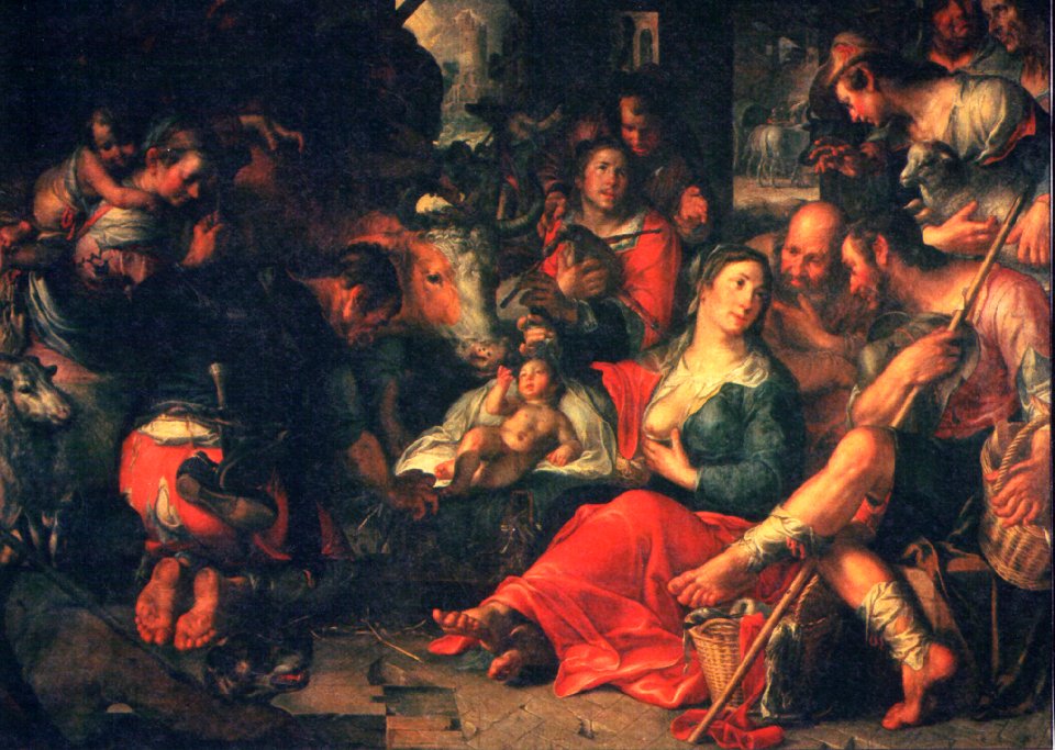 Anbetung der Hirten Joachim Wtewael
