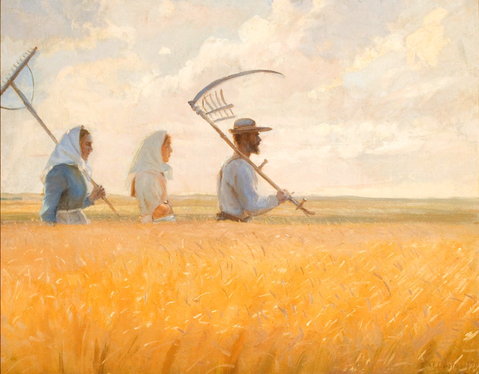 Harvest Time-Anna Ancher-1901