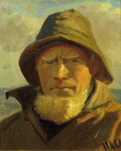 Michael Ancher - Lars Kruse. Free illustration for personal and commercial use.