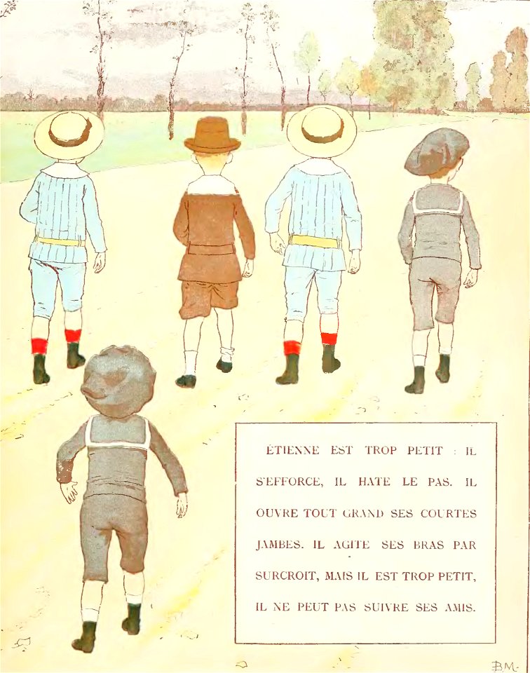Anatole France - Filles et garçons (page 45 crop)