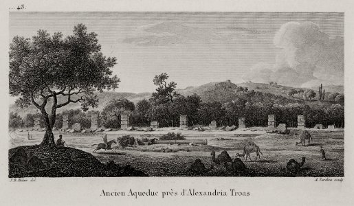 Ancien Aqueduc près d'Alexandria Troas - Choiseul-gouffier Gabriel Florent Auguste De - 1822