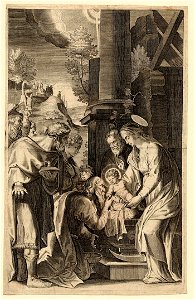 Anbetung der Könige c1700 ubs G 0723 II