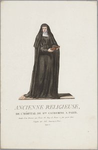 Ancienne religieuse de l'hôpital de St. Catherine, objectnr A 16410