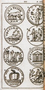 Ancient coins from Thyateira (1), Izmir (2), Ephesus (3), Pergamon (4), Laodicea (5), Philadelphia (6), Sardes (7) and M - Spon Jacob - 1678
