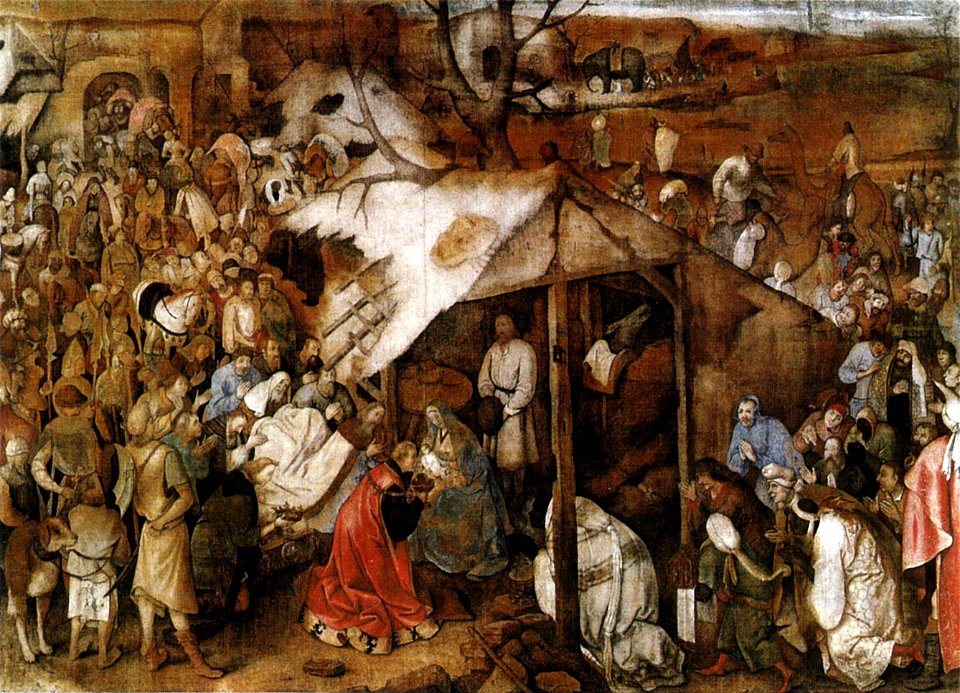 Anbetung der Könige (Bruegel, um 1564)