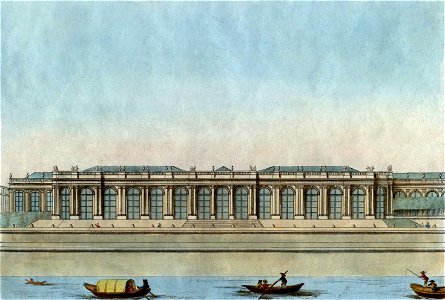 Ancienne Galerie du ci-devant Palais Bourbon du côté de la riviere