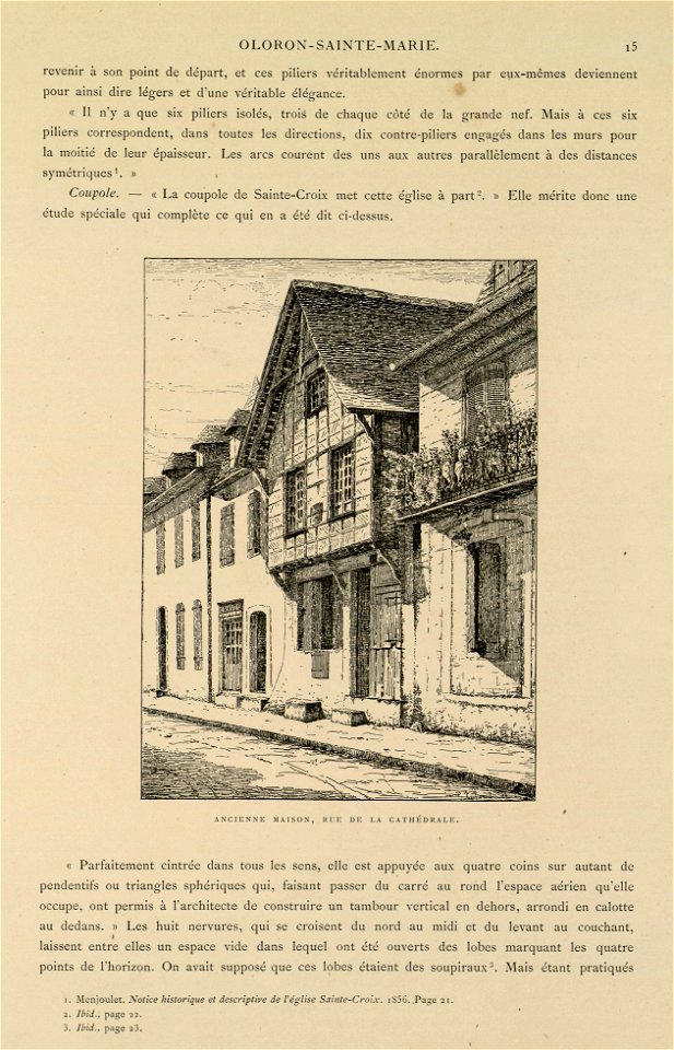 Ancienne Maison, rue de la Cathédrale - Fonds Ancely - B315556101 A LAFOND 1 014