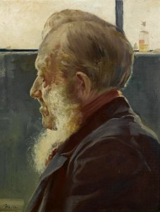 Michael Ancher - En gammel fisker