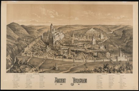 Ancient Jerusalem, A.D. 65 LCCN2003680034