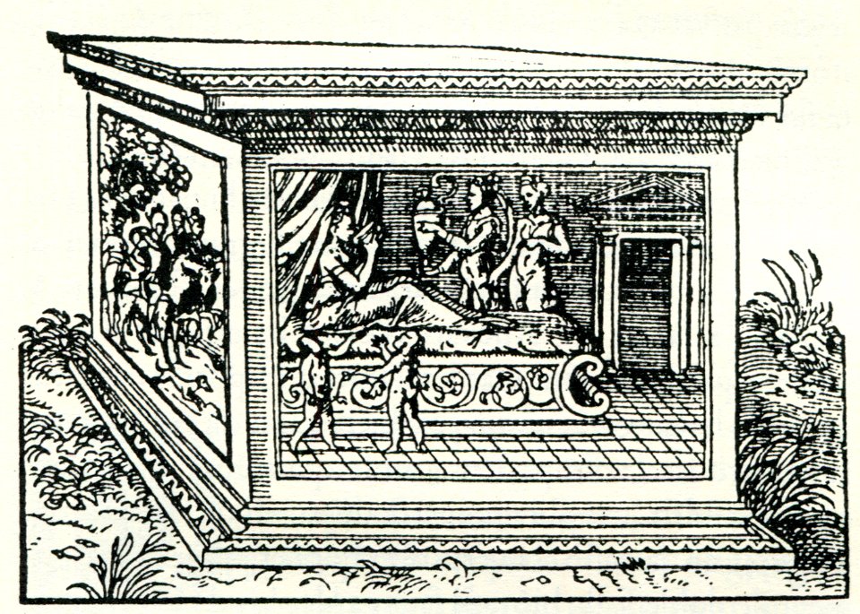 Ancient tomb outside the city of Rhodes - Thevet André - 1556